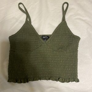 cropped tank top